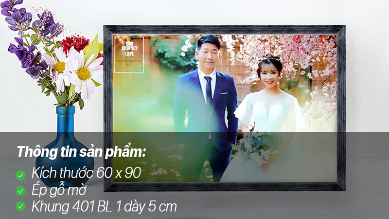Ảnh ép gỗ có khung