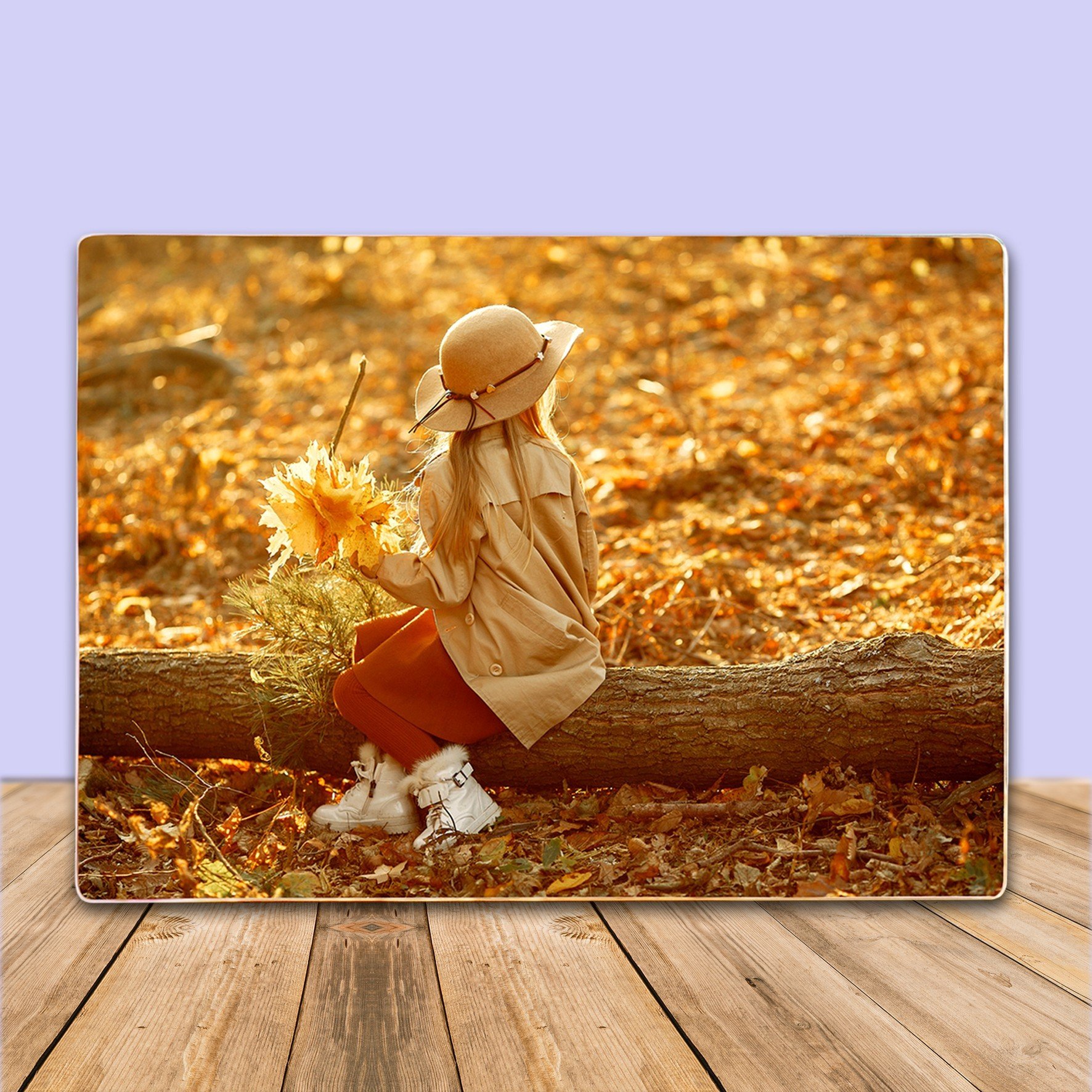 Ảnh Để Bàn/ Treo Tường Tráng Gương Bọc Viền